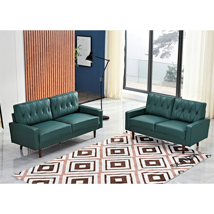 USP Furniture Faux Leather Living Room Set & Reviews Wayfair